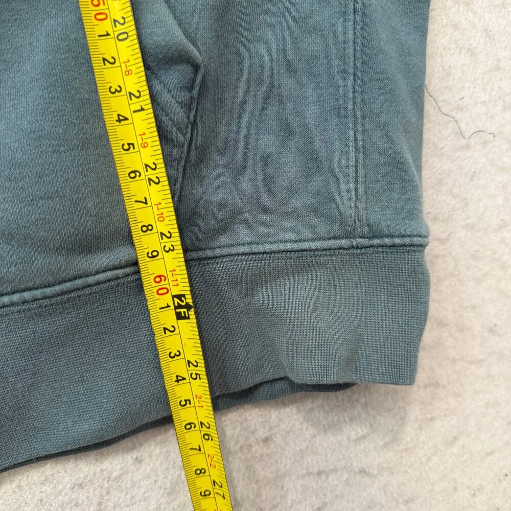 Nike Men's Teal Green Pullover Hoodie Drawstring Pockets Logo Loungewear Size L